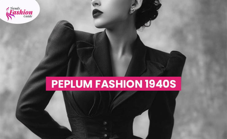 Peplum Fashion 1940s