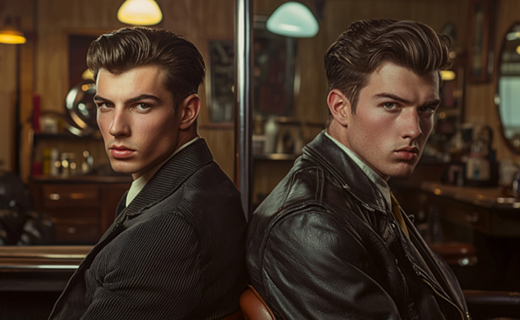 Popular 1950s Men’s Hairstyles & Haircuts