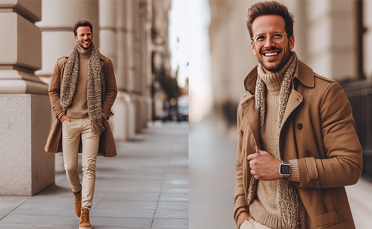 90s Menswear Revival: Turtleneck Luxe