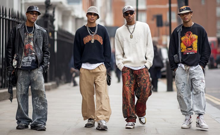 How Gen Z and Alpha are Reviving 90s Fashion for Men