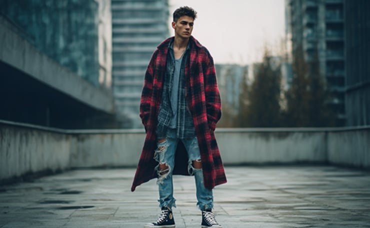 1990s Men Fashion Returns: Flannel Edge