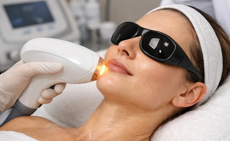 Photofacial (IPL) of skin